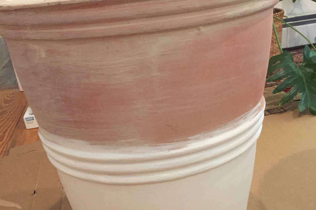 Painting a Terra-Cotta Pot