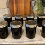 Main Blueberry Jam in Canning Jars