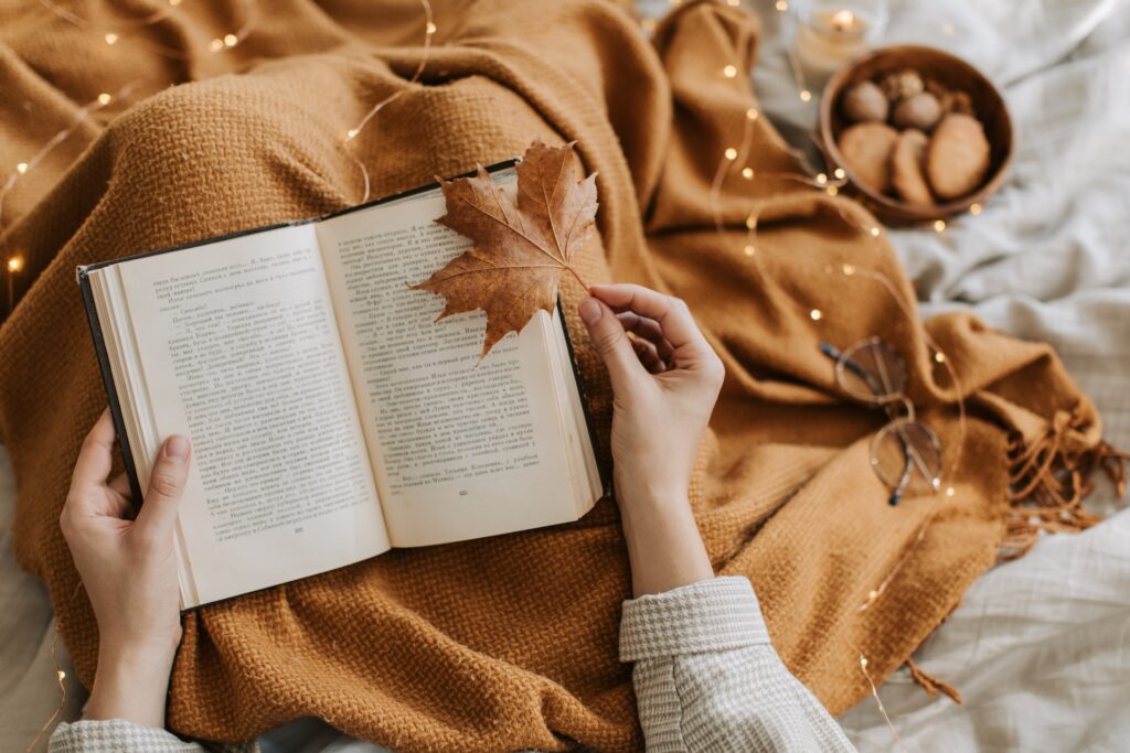 Books are part of Five Fall Comforting Indulgences