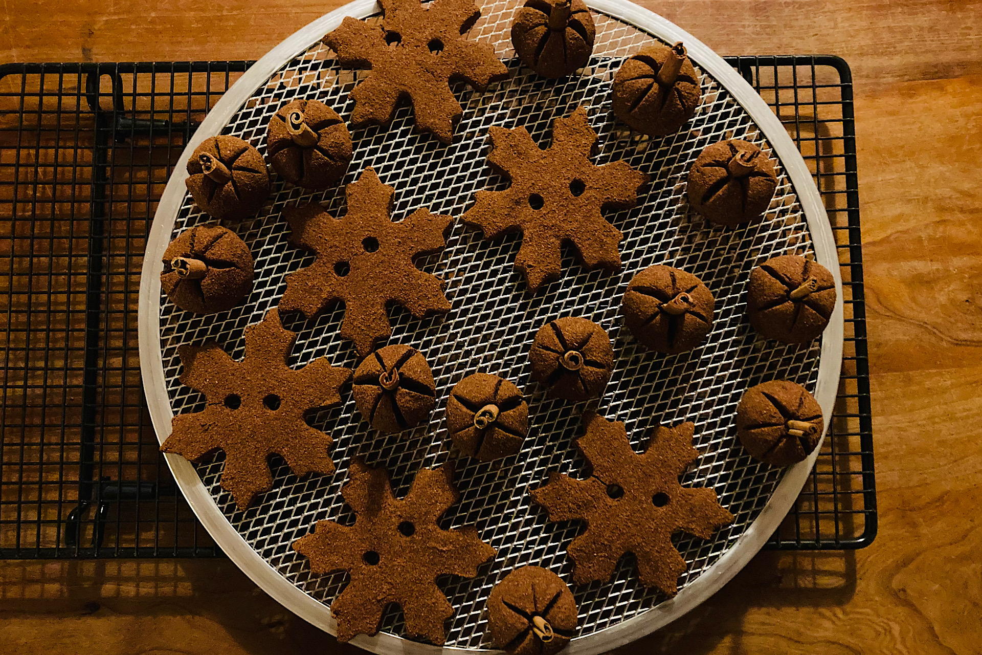 Cinnamon Spice Baked Ornaments