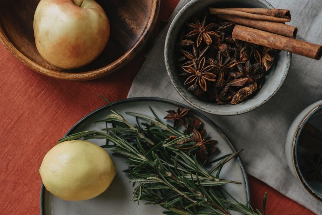 Spices for stovetop simmer