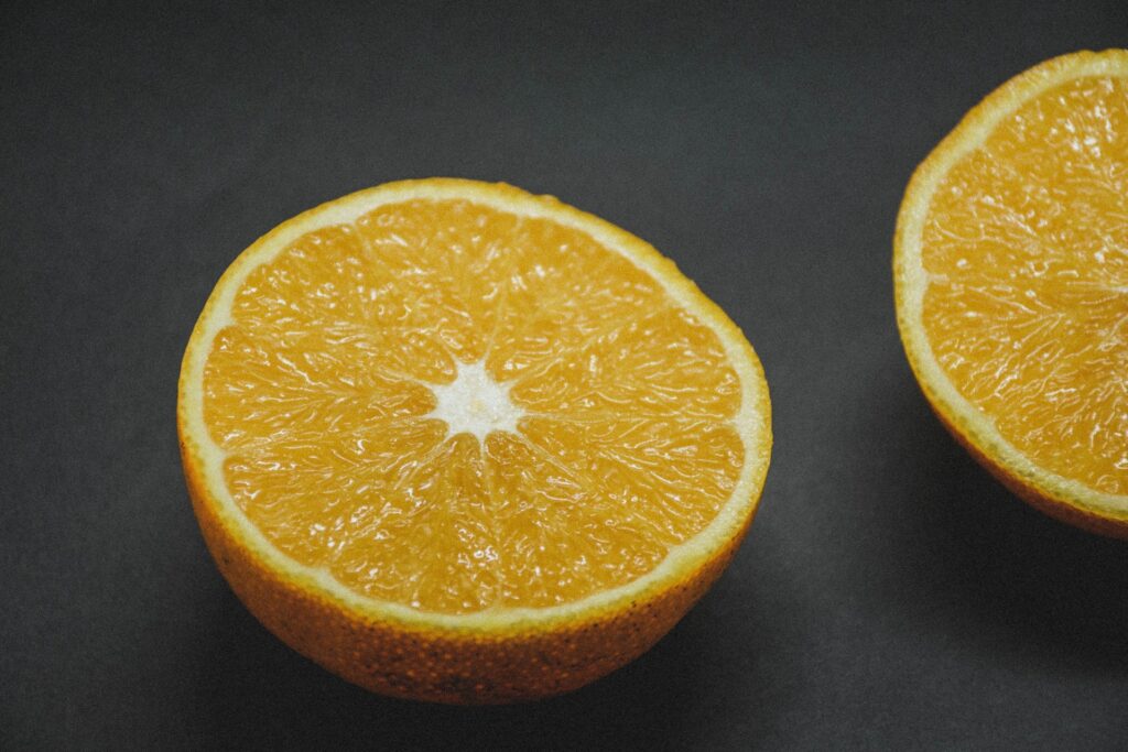 Sliced orange