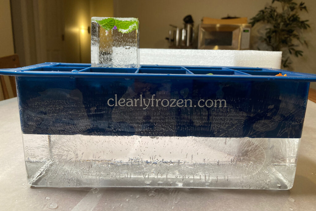 Clearly Frozen Tray