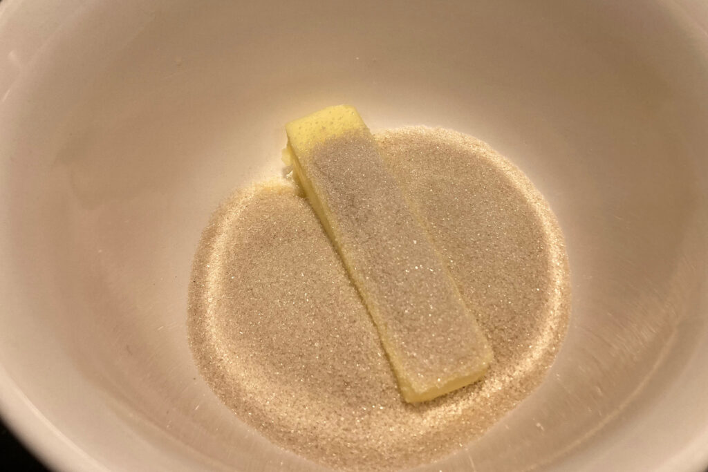 Softened Butter with Organic Cane Sugar