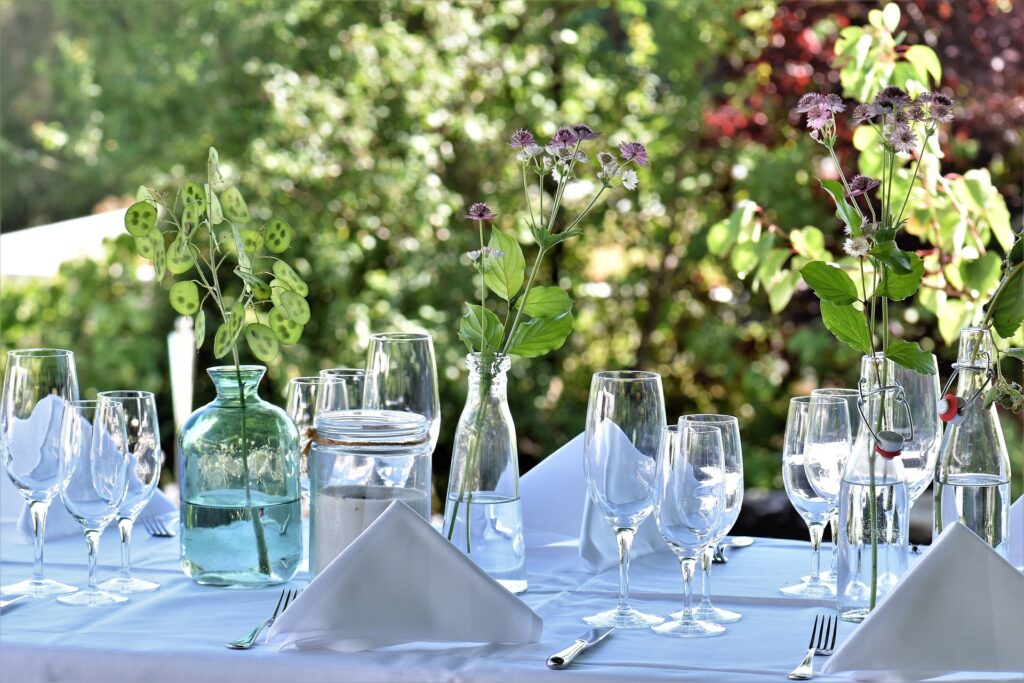 Outdoor Tablesetting