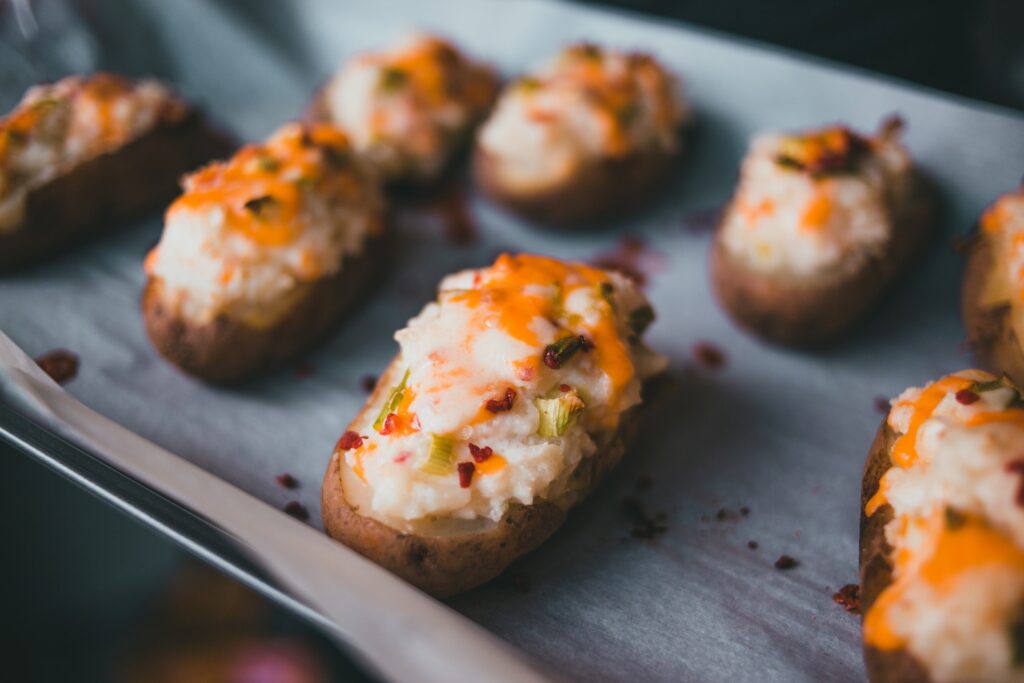 Mashed Potatoes with Pumpkin Spice Half and Half