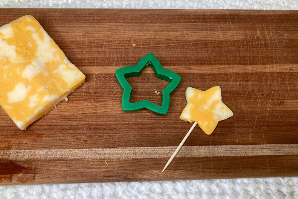 Cookie Cutter Cheese Star