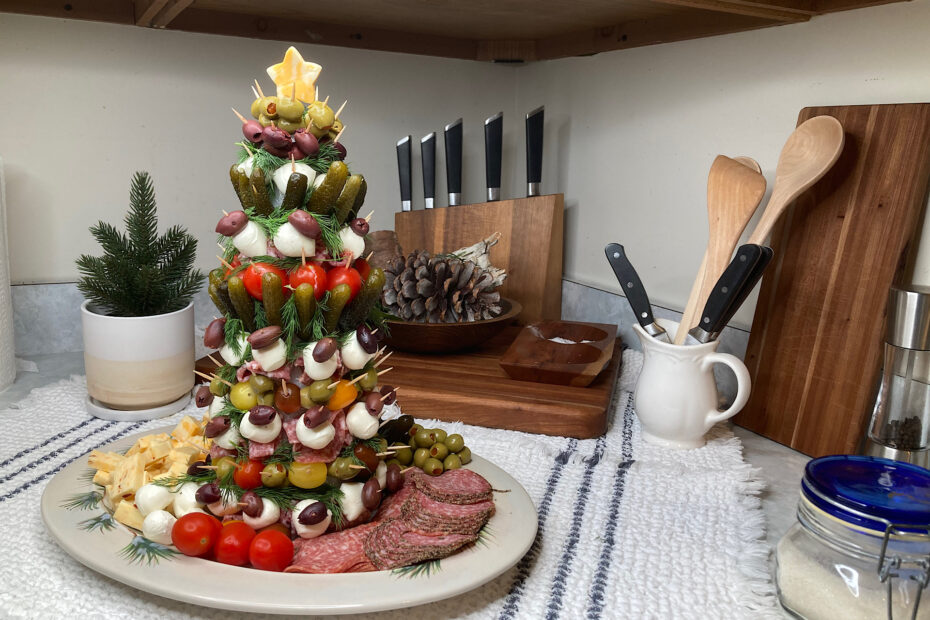 Christmas Tree Appetizer Platter