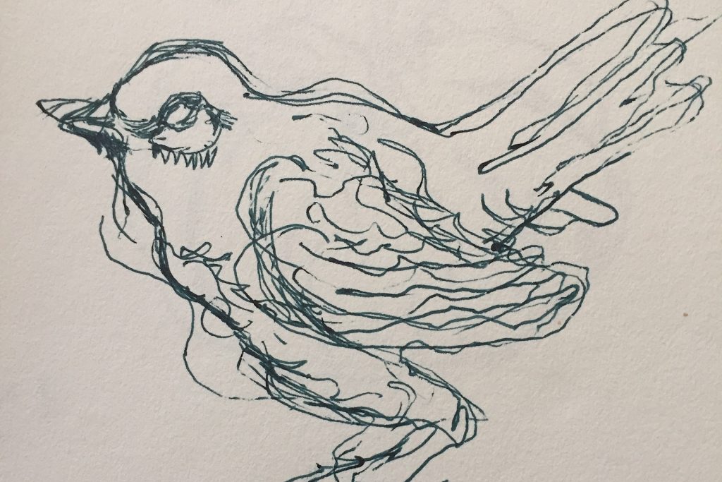 ink bird rendering