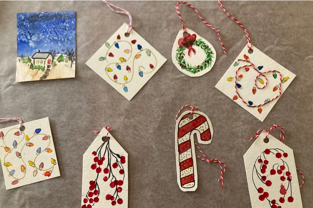 DIY gift tags assortment