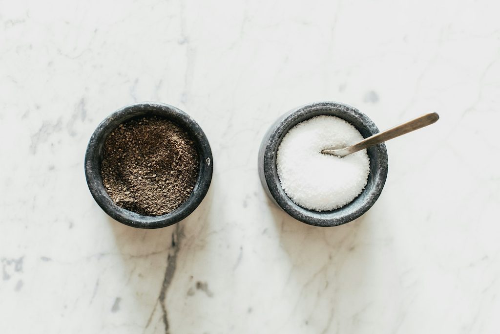 salt and fresh ground pepper for citrus dressing