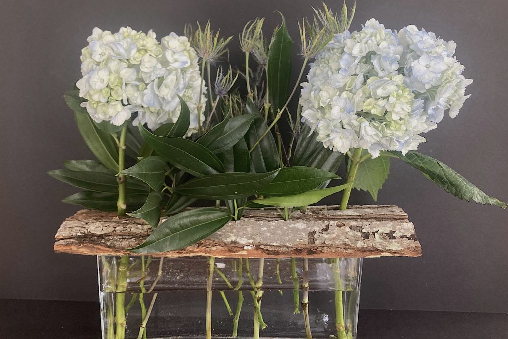 DIY Woodland Floral Arrangement